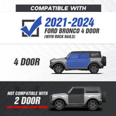 for Bronco Running Boards 4 Doors 2021-2025